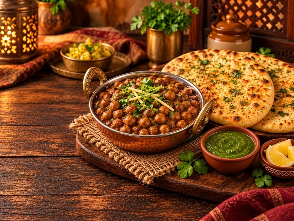Temple-Style Saatvik Amritsari Chhole Recipe (No Onion, No Garlic)
